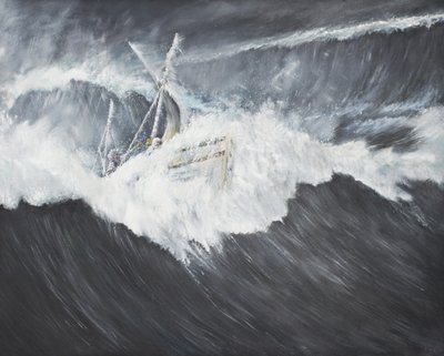 The Gigantic Wave by Vincent Alexander Booth